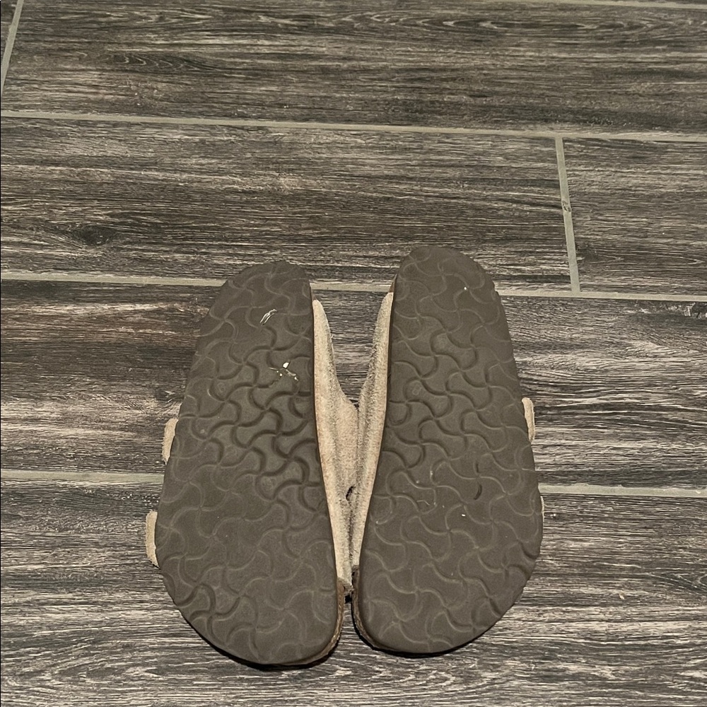 Birkenstock Tan Suede Sandals - Picture 3 of 4
